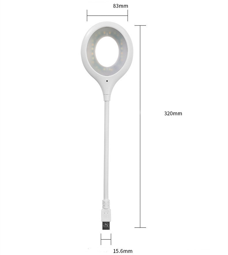 USB LED Desk Lamp with Remote Control & Eye-Care Dimming