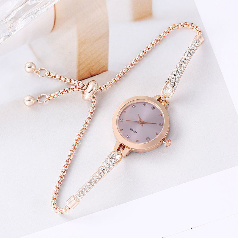 Sparkling Diamond Accent Bracelet Watch