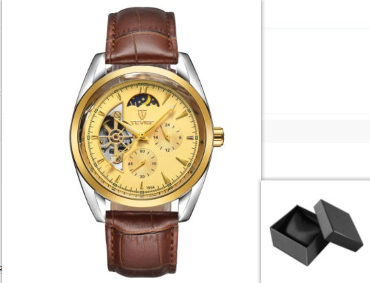 Men's Tourbillon Automatic Mechanical Watch