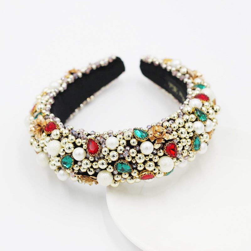 Baroque Crystal Embellished Headband