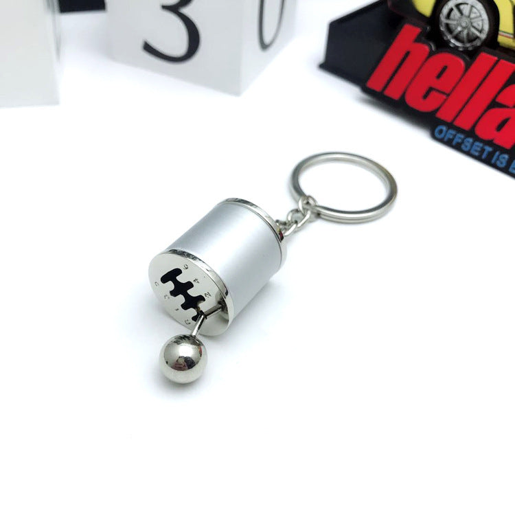 Simple Car Gear Keychain
