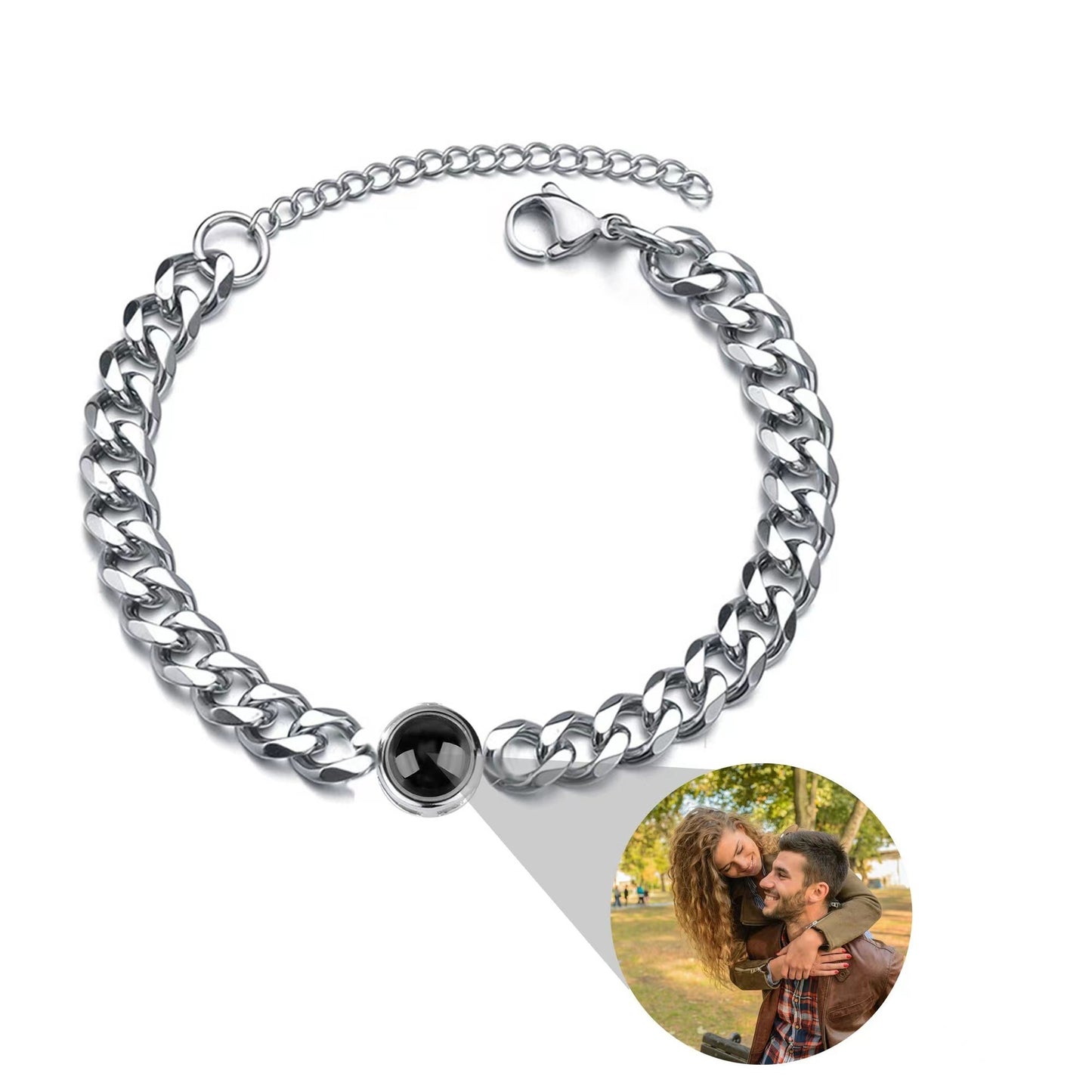 Custom Photo Projection Bracelet