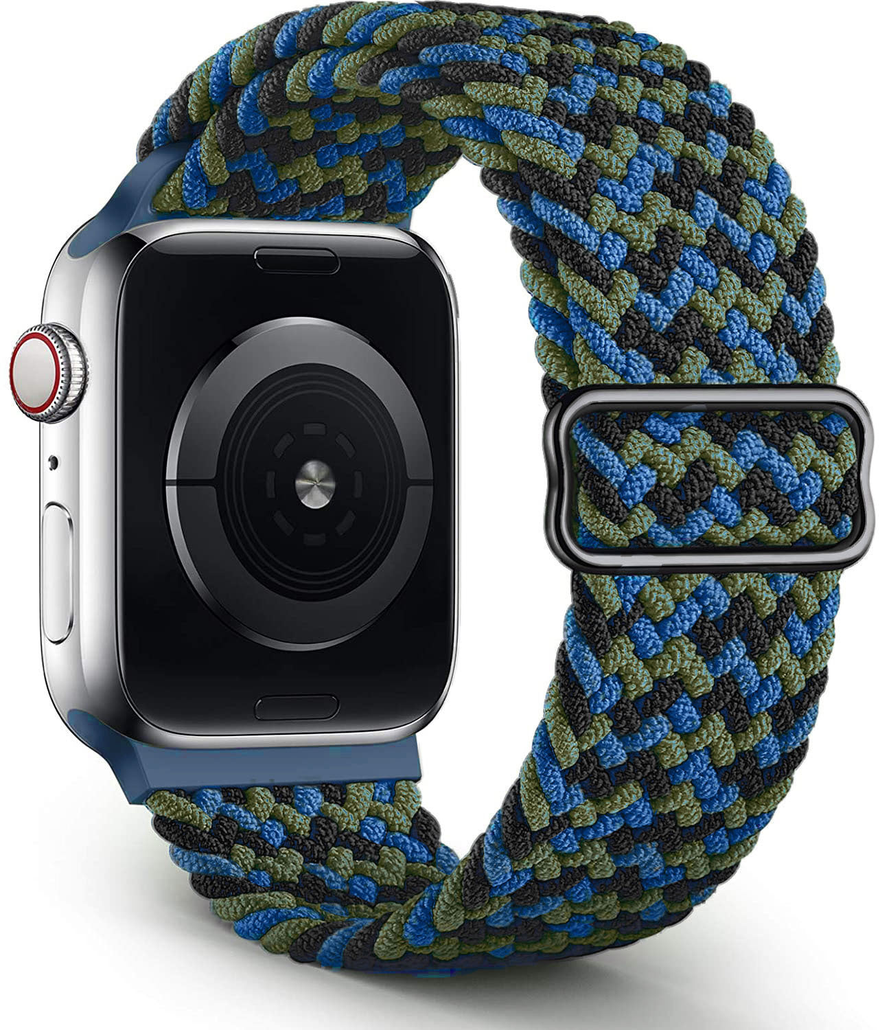 Adjustable Woven Nylon Watchband for Apple Watch