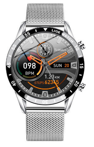 Smart Pedometer Watch with Heart Rate & Blood Oxygen Detection