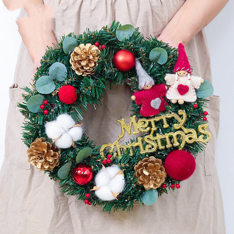 Festive Imitation Cotton Wall Hanging Garland