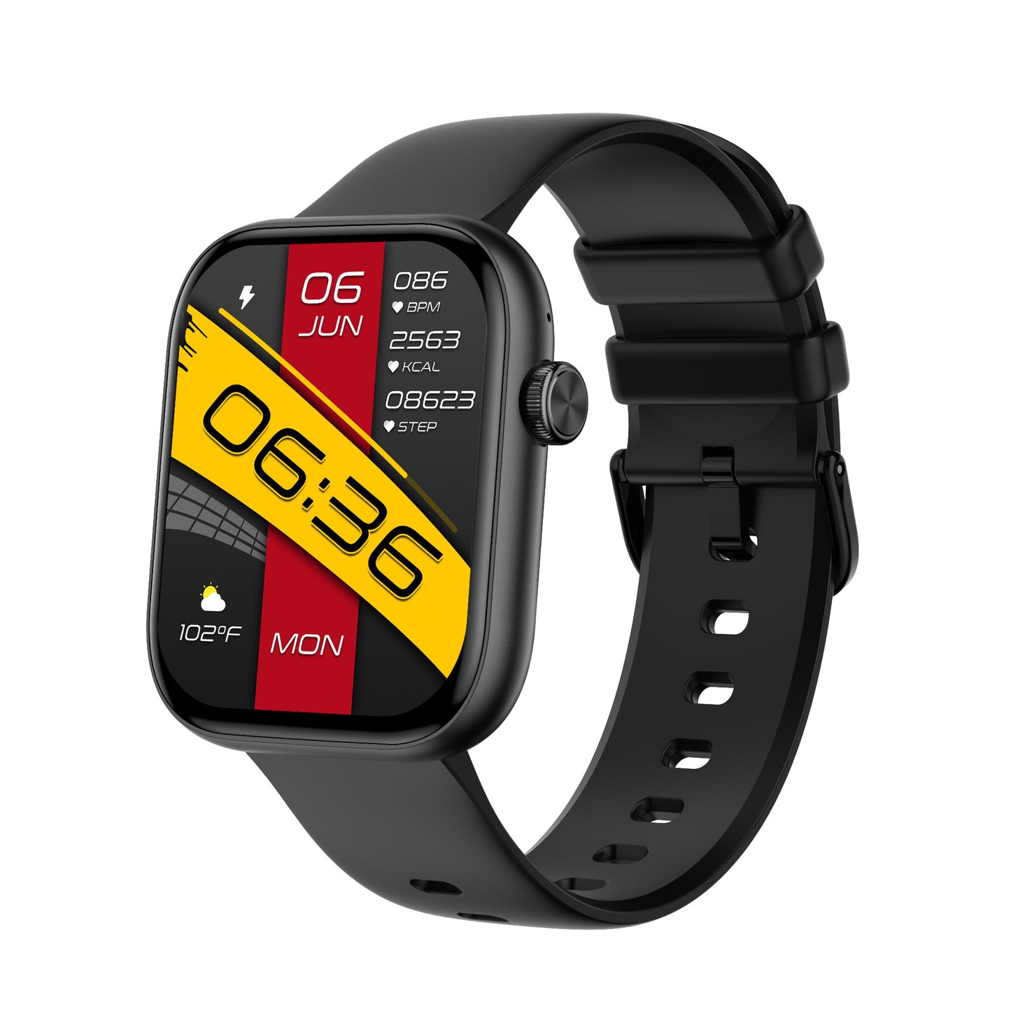 P89 Full Touch Smart Watch: Bluetooth Calling & Wireless Charging