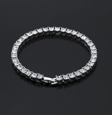 Men's Gold Tone Iced Hip Hop Bracelet