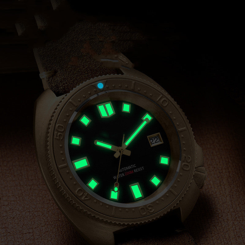 Exceptional Men's Automatic Bronze Dive Watch
