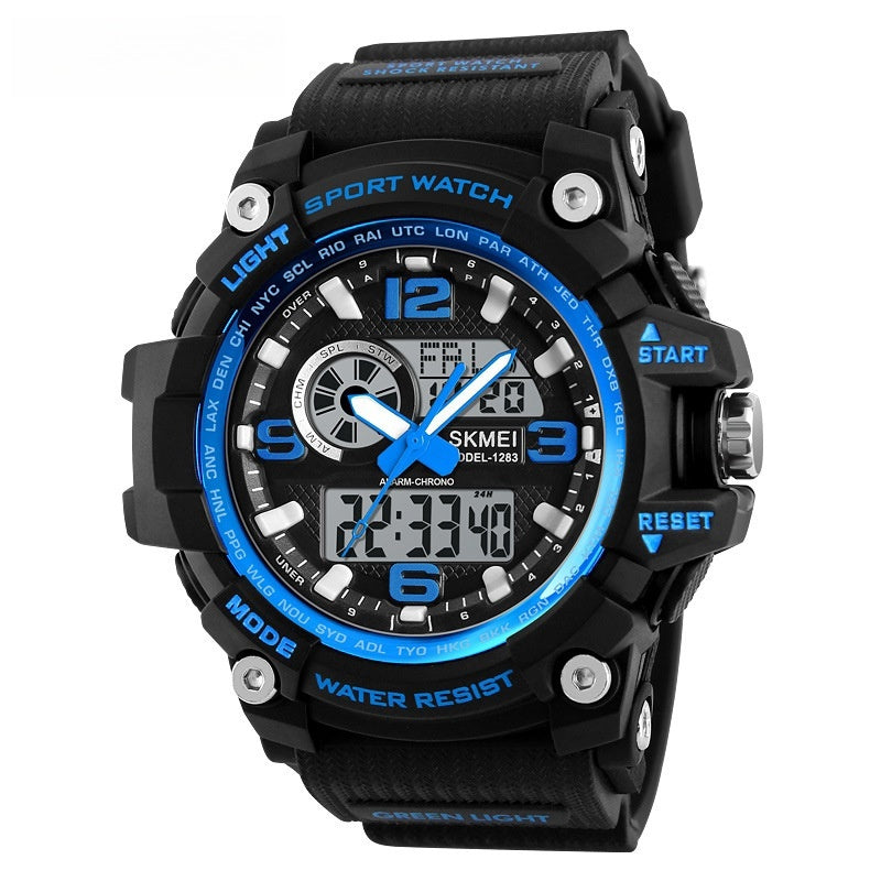 Multifunctional Sports Waterproof Electronic Watch