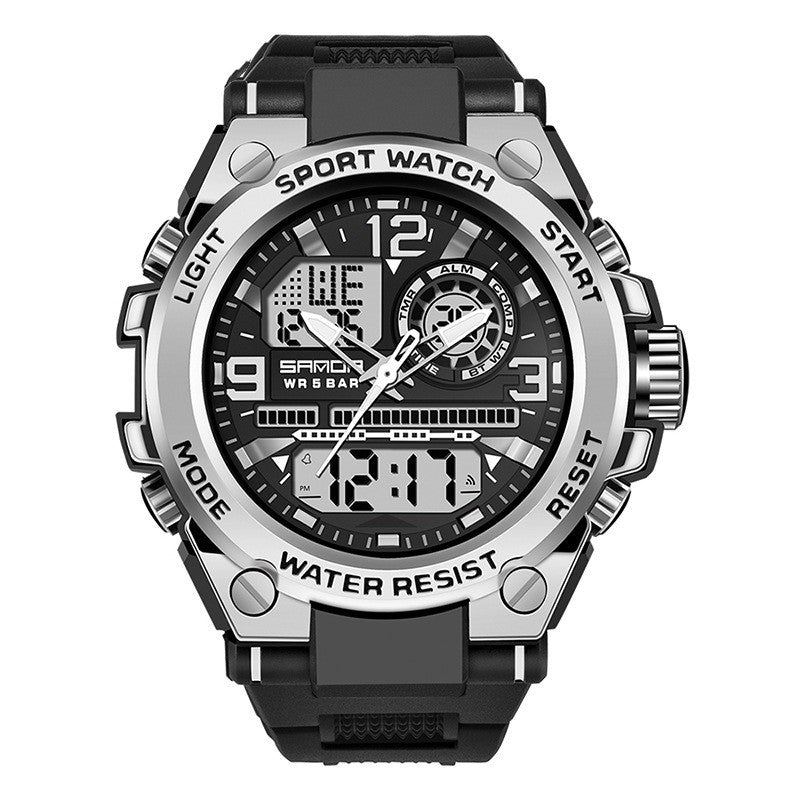 Multifunctional Digital Electronic Watch: Waterproof & Trendy