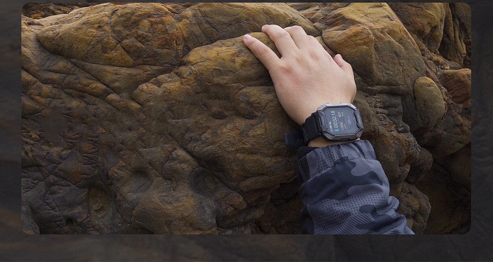 Outdoor Smart Watch: 5ATM IP69K Waterproof Bluetooth