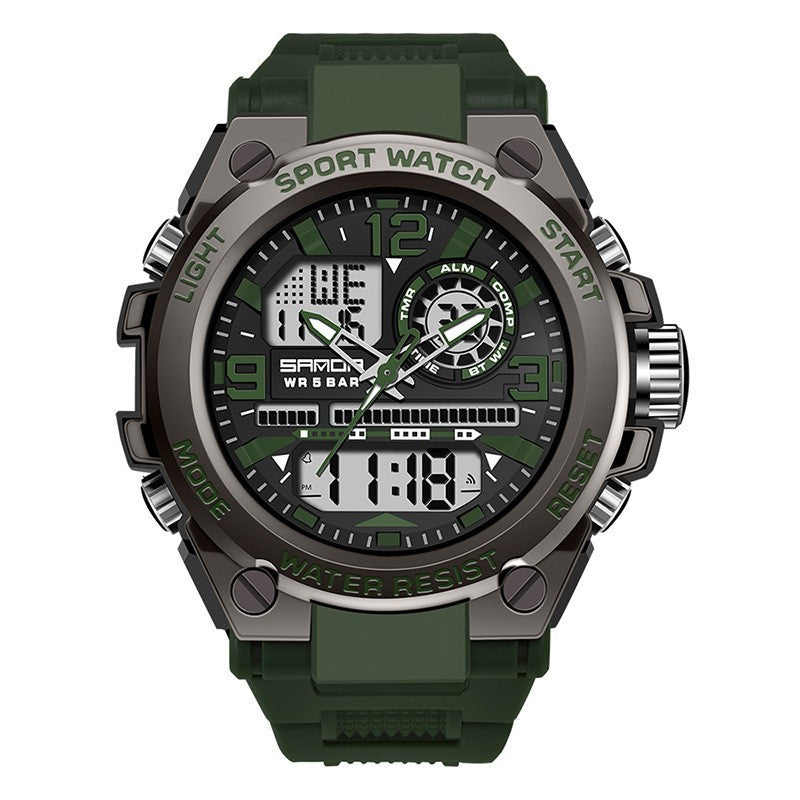 Multifunctional Digital Electronic Watch: Waterproof & Trendy