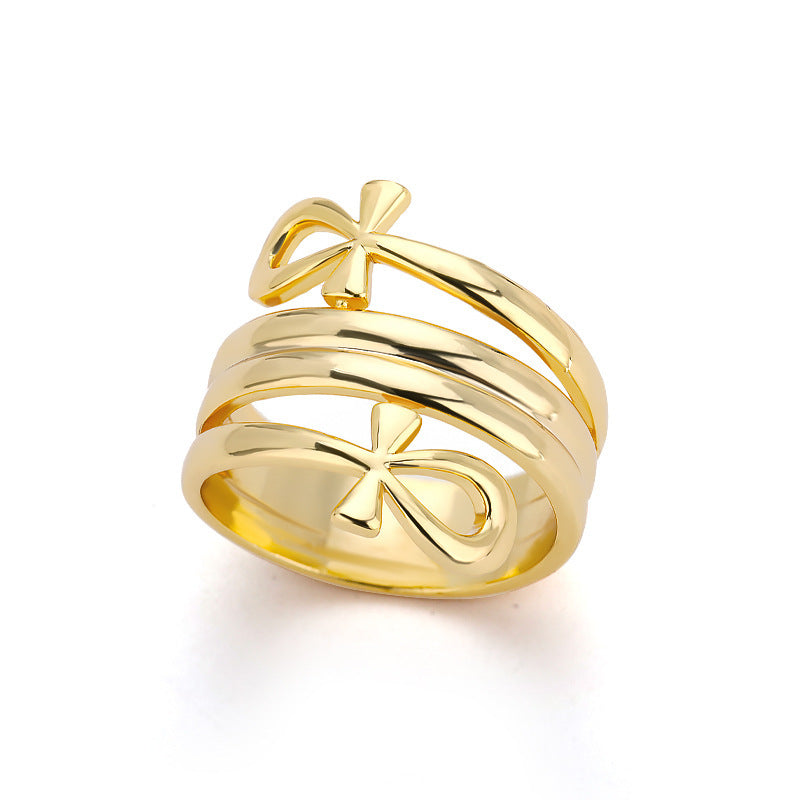 Indian Double Layered Couple Rings