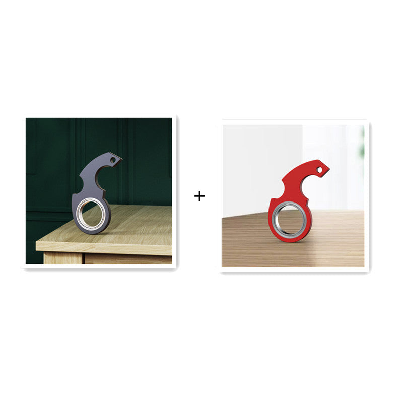 Creative Fidget Spinner Keychain
