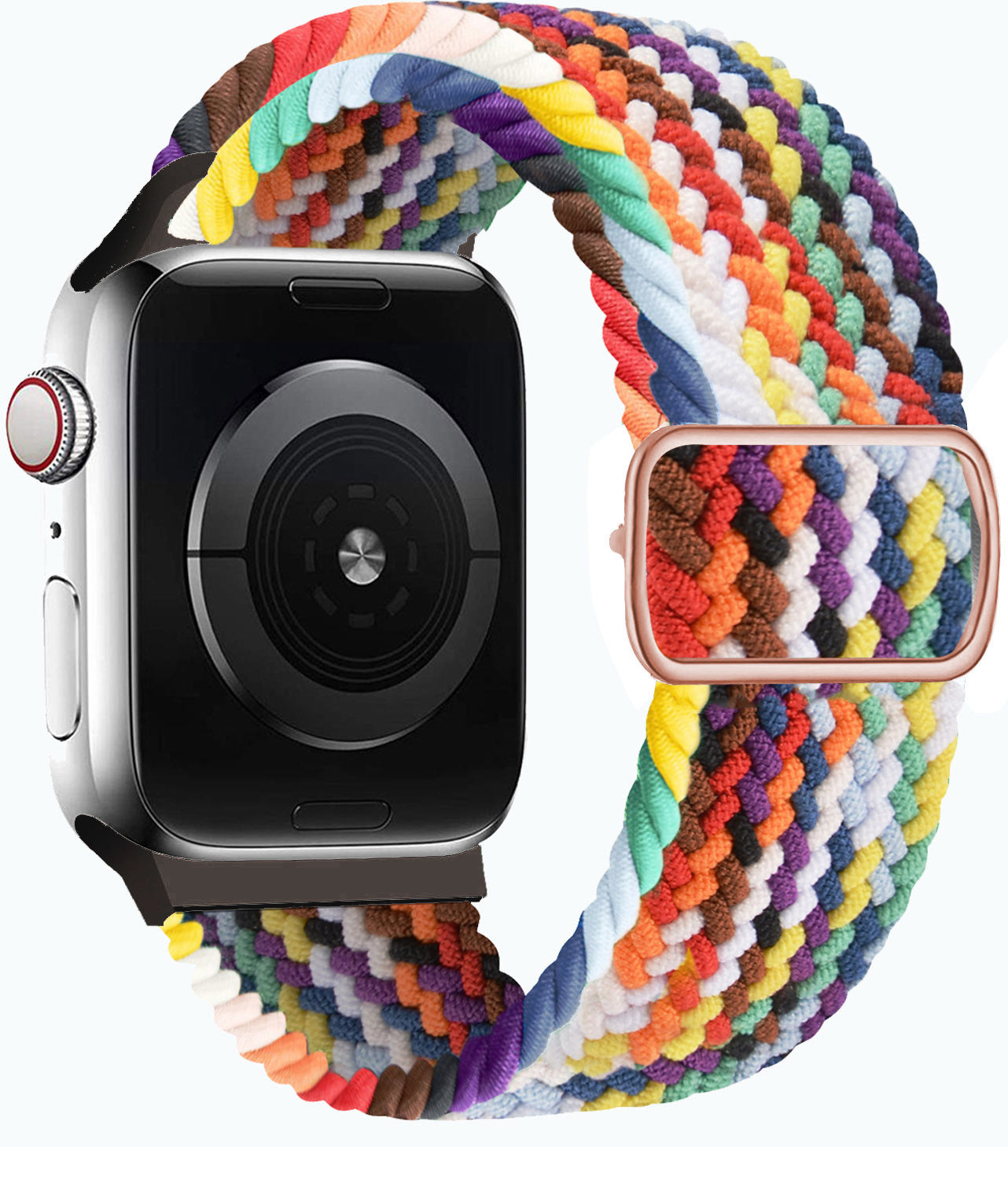 Adjustable Woven Nylon Watchband for Apple Watch