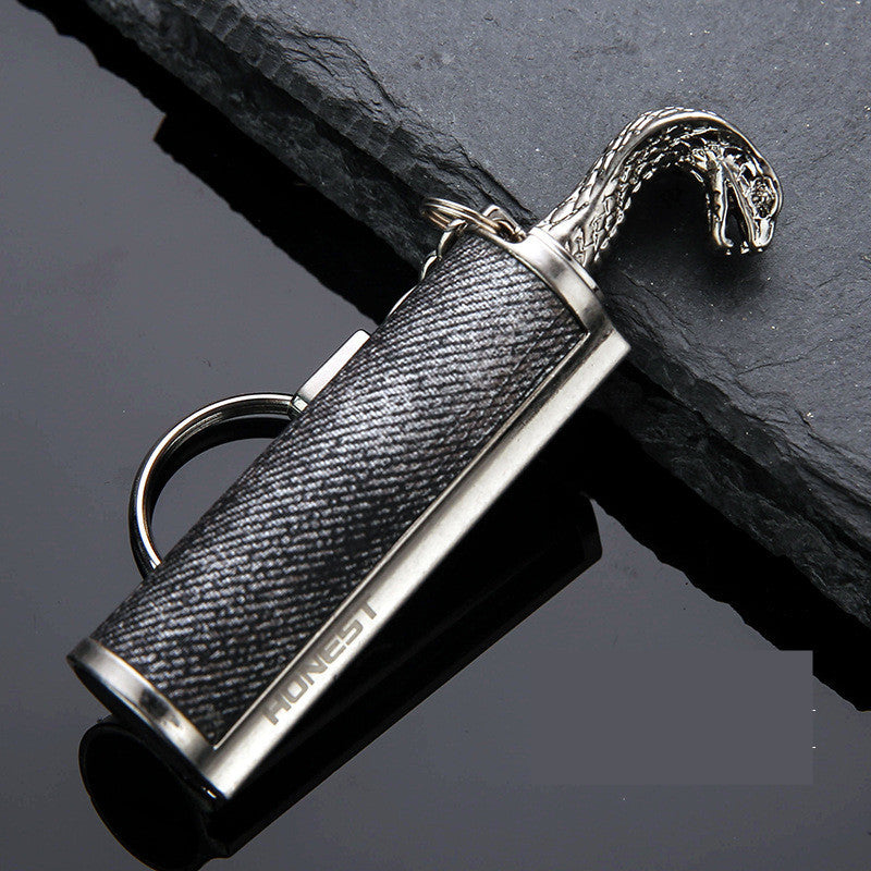 Creative Metal Keychain Lighter