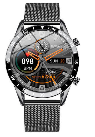 Smart Pedometer Watch with Heart Rate & Blood Oxygen Detection