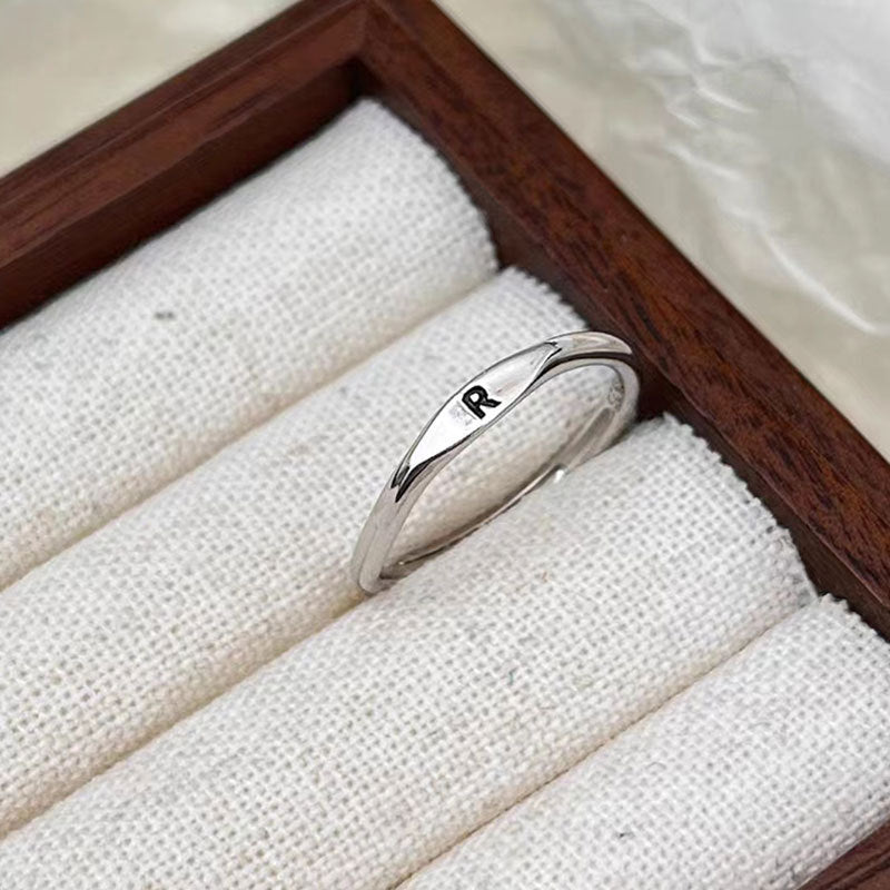 Minimalist Plain Index Finger Ring