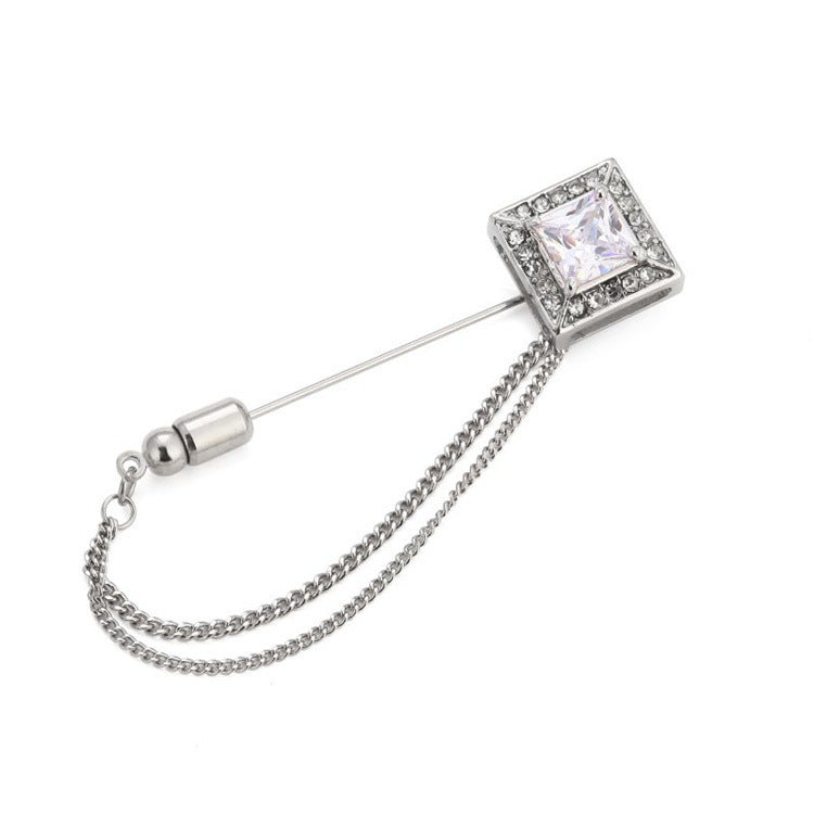Classy Noble Geometric Brooch