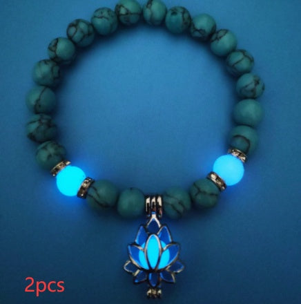 Luminous Lotus Energy Healing Bracelet