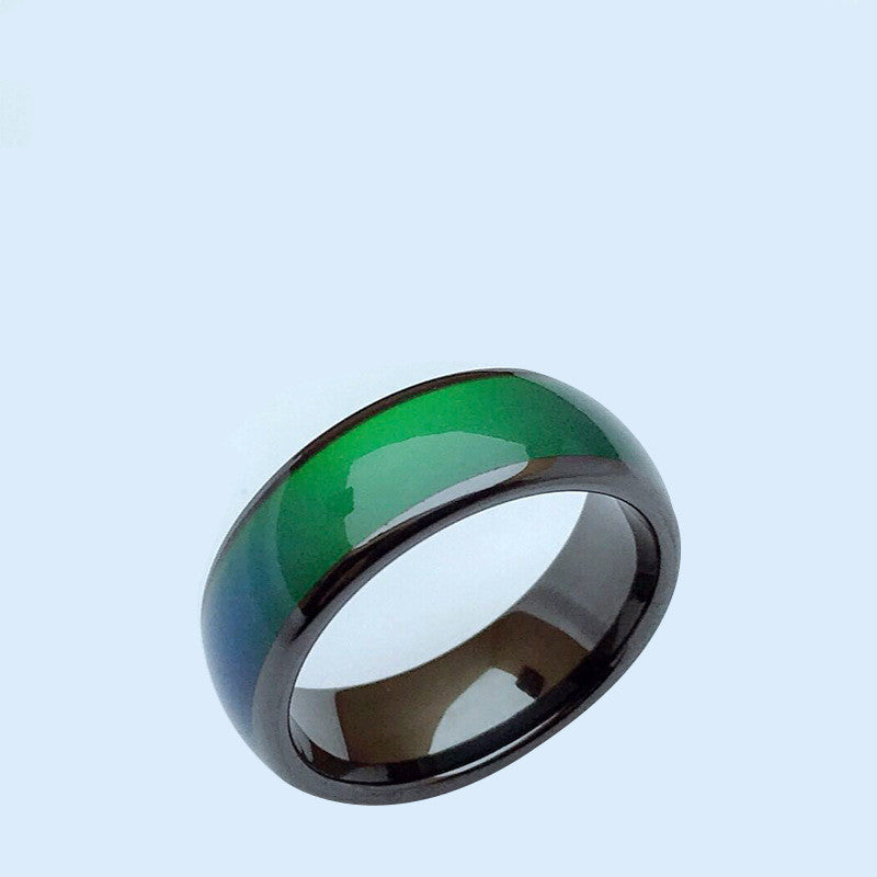 Sleek High-Tech Ceramic Smart Ring