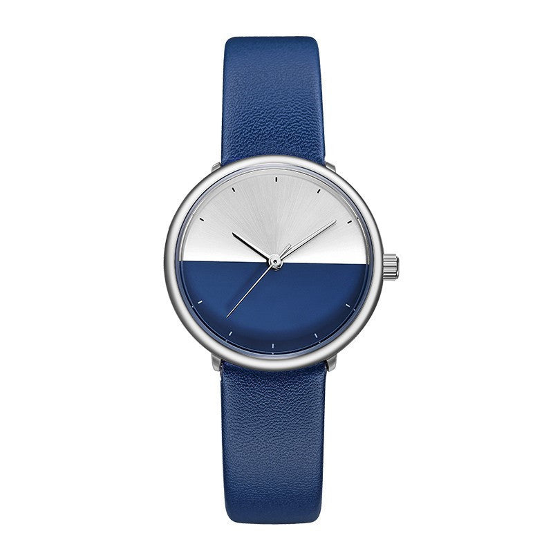 Sophisticated Two-Tone Quartz Couple Watch