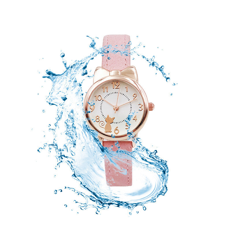 Durable & Delightful: Girls' Waterproof Quartz Watch
