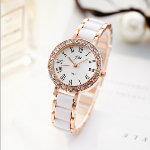 Effortless Elegance: Women's Casual Waterproof Quartz Watch