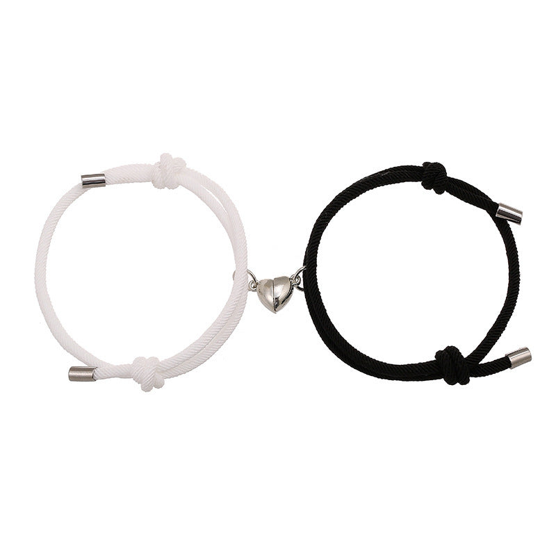 Minimalist Magnetic Love Bracelet Set