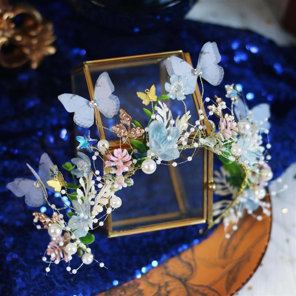 Enchanting Butterfly Garland Headdress
