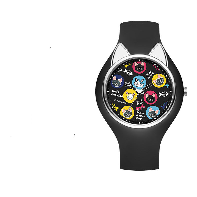 Trendsetter Time: Waterproof Graffiti-Style Watch