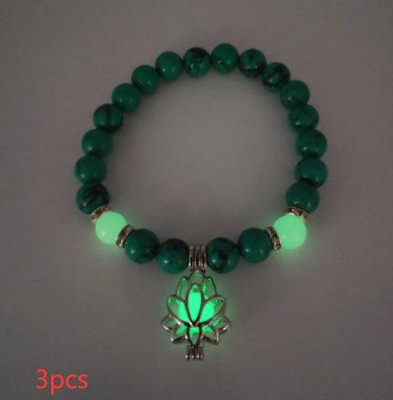 Luminous Lotus Energy Healing Bracelet