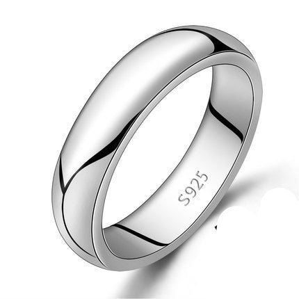 Unique Cow Pattern 925 Silver Ring