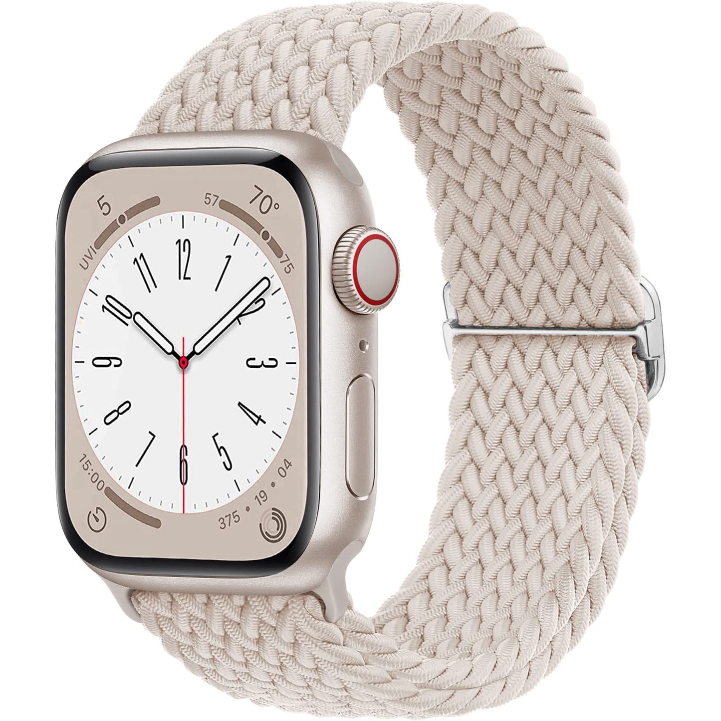 Adjustable Woven Nylon Watchband for Apple Watch