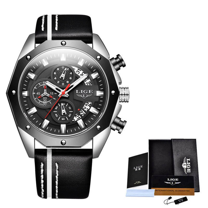 Dynamic Men's Sports & Luxury Quartz Watch