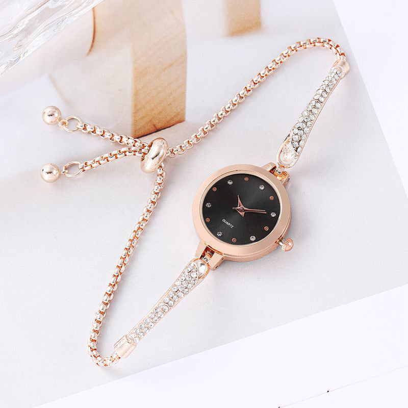 Sparkling Diamond Accent Bracelet Watch