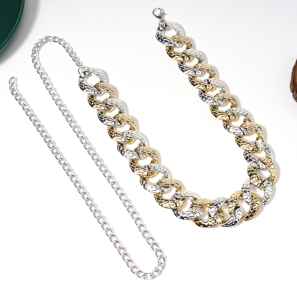 Dainty Punk Adjustable Waist Chain - Silver & Gold Waist Jewelry