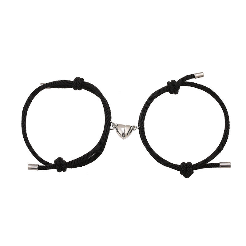 Minimalist Magnetic Love Bracelet Set