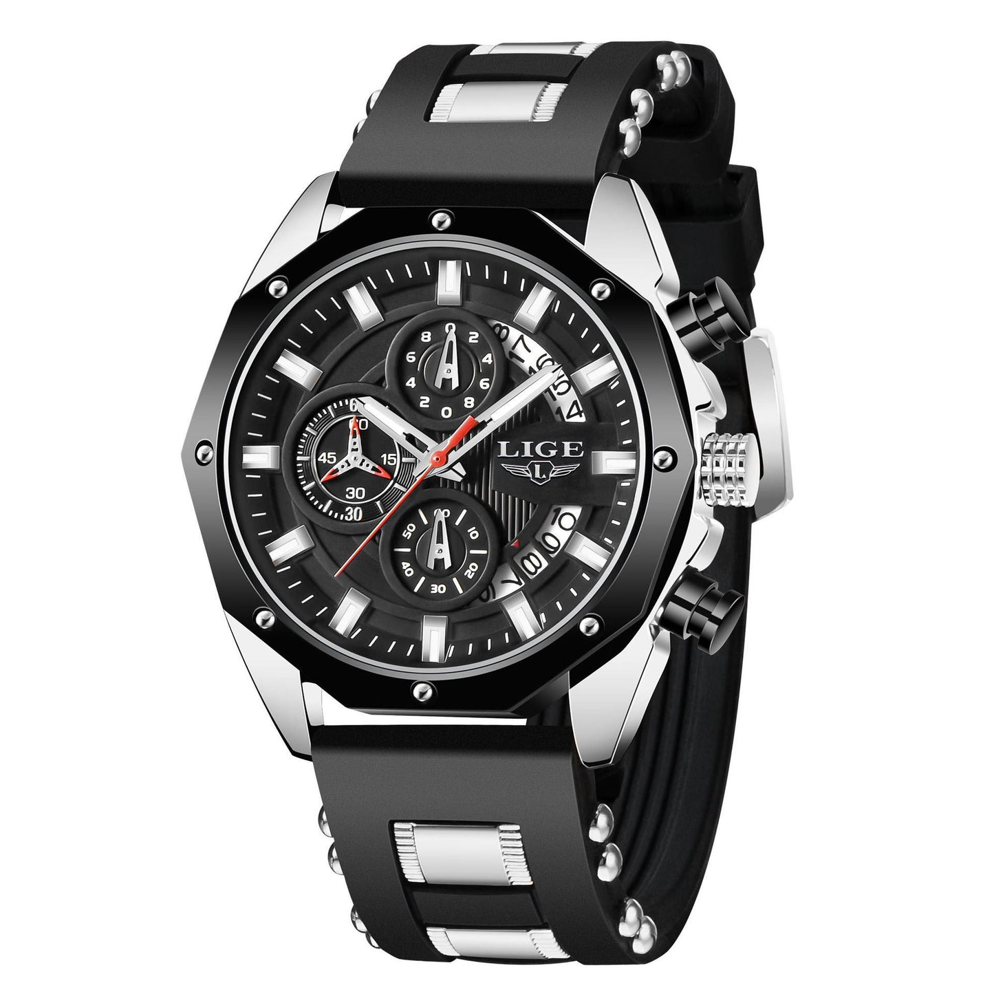 Dynamic Men's Sports & Luxury Quartz Watch