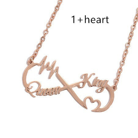 Custom Infinity Name Necklace