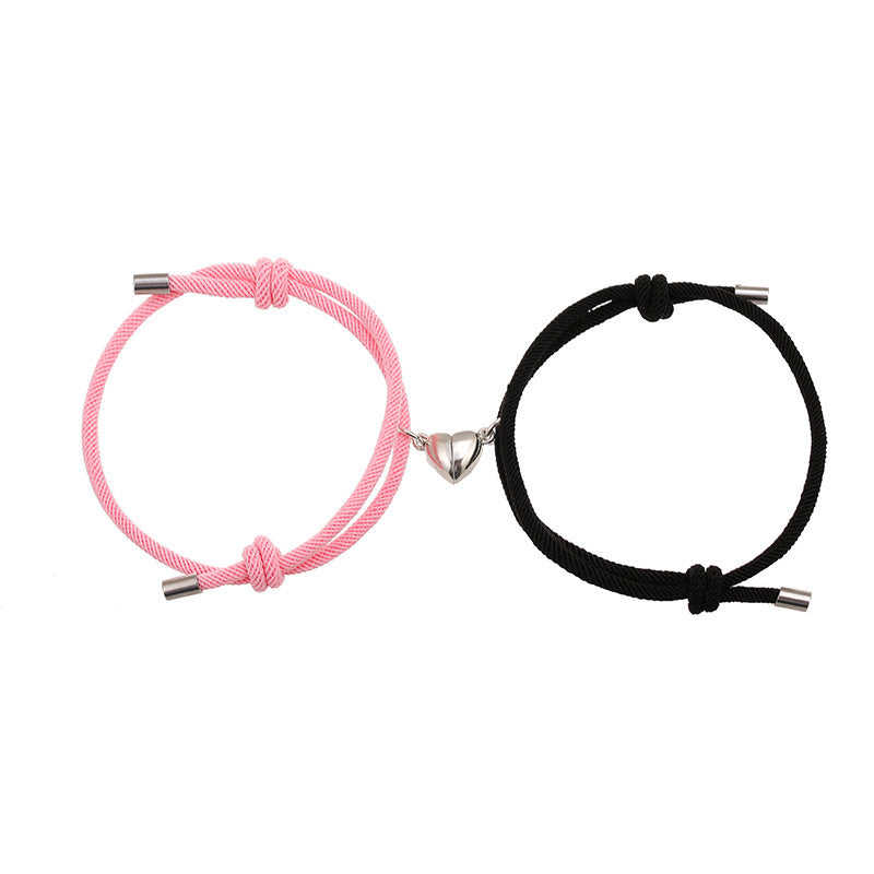 Minimalist Magnetic Love Bracelet Set