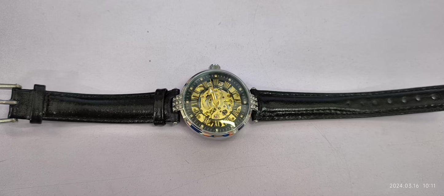 Ladies' Automatic Mechanical Watch with Luminous Display