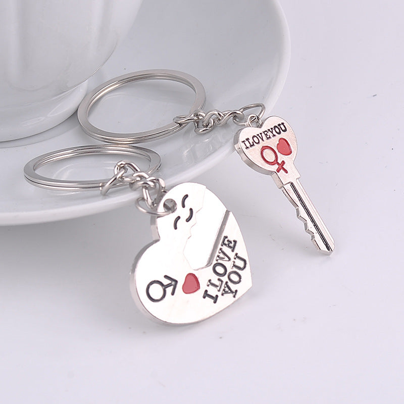 Heart-shaped Secret Love Keychain