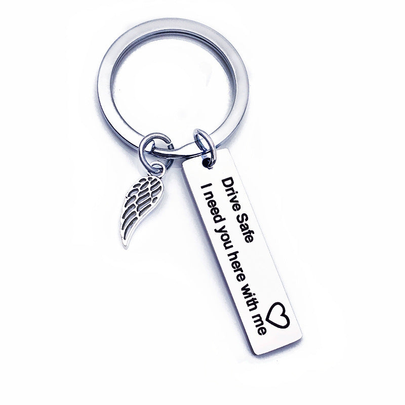 Stainless Steel Keychain Drive Safe