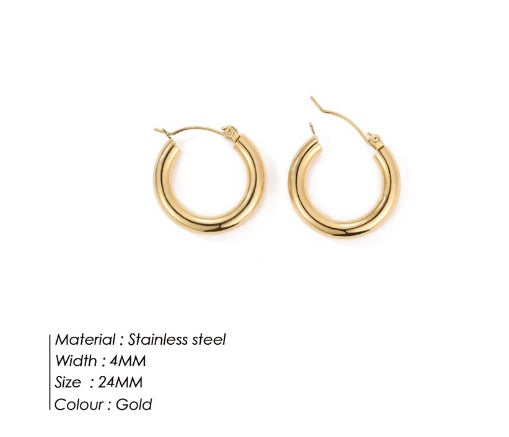 Broad Round Hoops