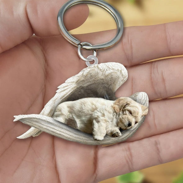 Creative Fashion Cute Dog-shaped Acrylic Keychain