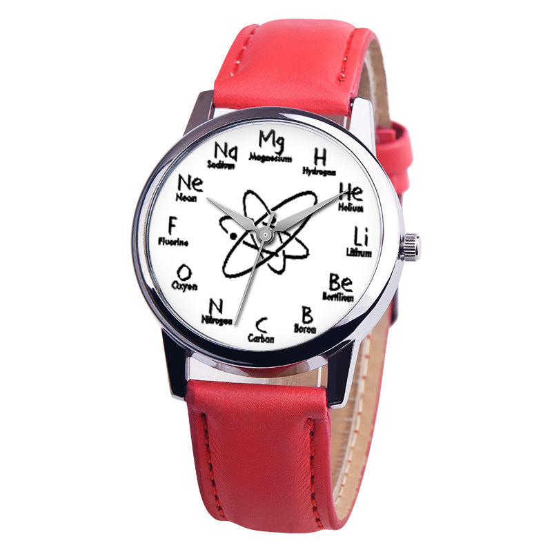 Chemical Molecular Fashion Watch Women's Watch Student Watch