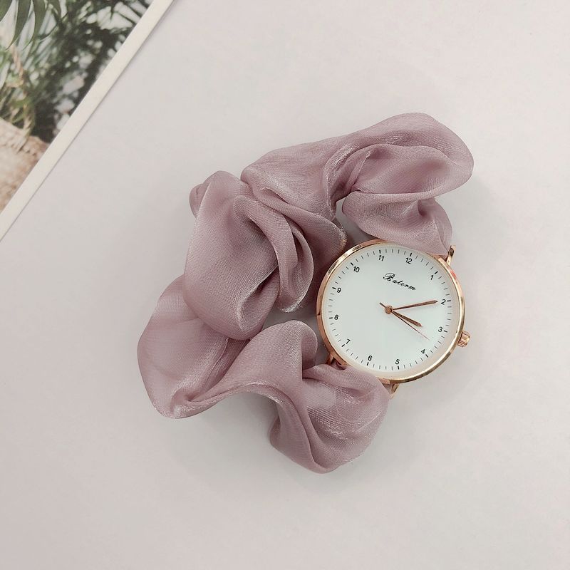 Ins Style Creative Fashion Ribbon Digital Watch Women