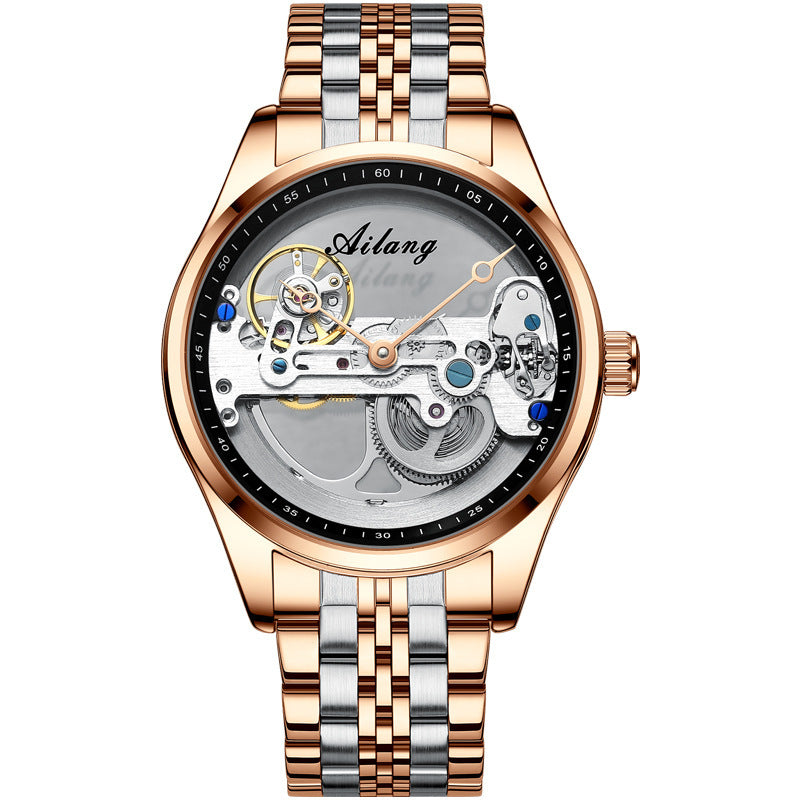 Men's Luminous Skeleton Automatic Mechanical Watch