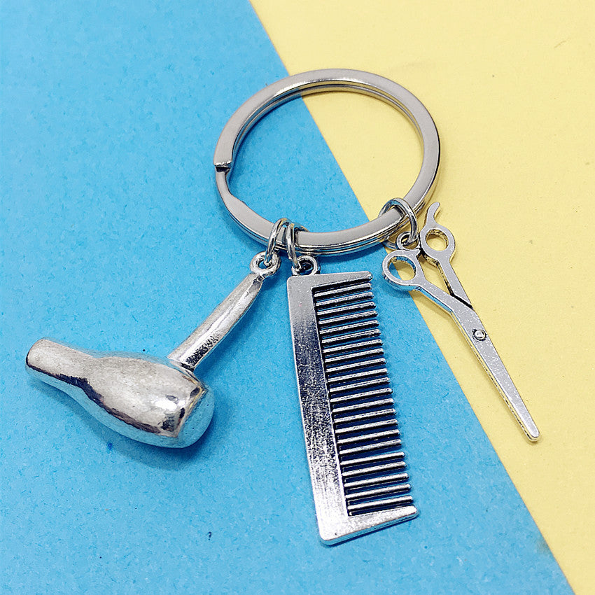 Hairdresser Stylist Trendy Hairstylist Keychain